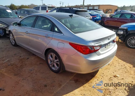 2012 Hyundai Sonata Limited z USA, uszkodzony, nr VIN 5NPEC4ACXCH472422